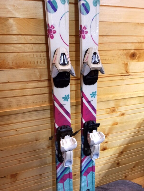 LYŽE TECHNO PRO SWEETY 140CM + LYŽIARKY DALBELLO GAIA 3 23MP